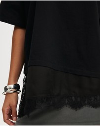 Cotton On - Satin Layered T-Shirt