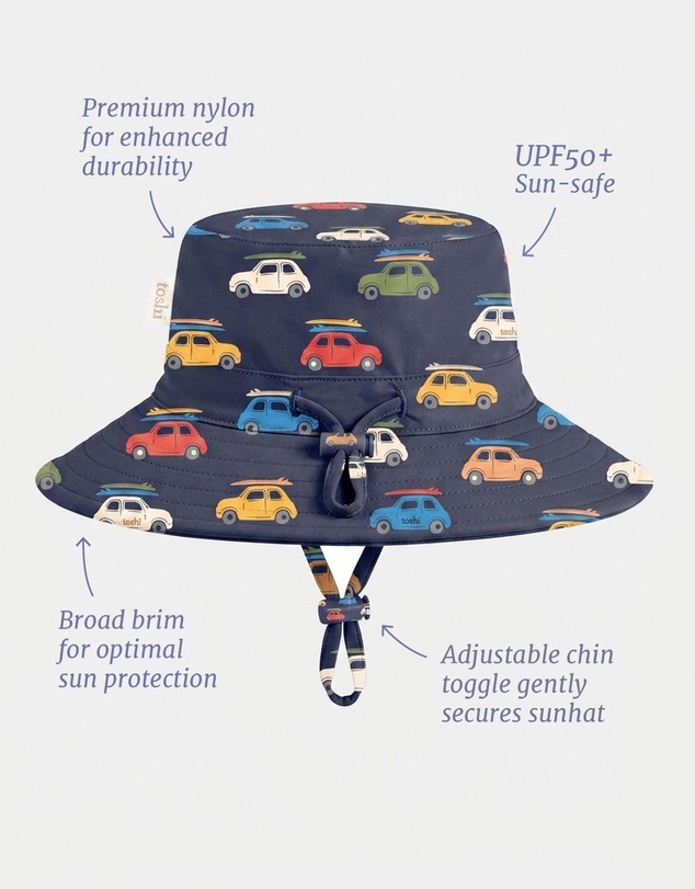 Toshi - Swim Sunhat Pirate - Babies-Kids
