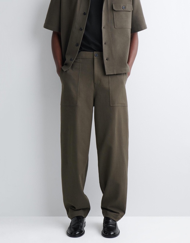 COS - Cotton Relaxed-Fit Straight-Leg Trousers