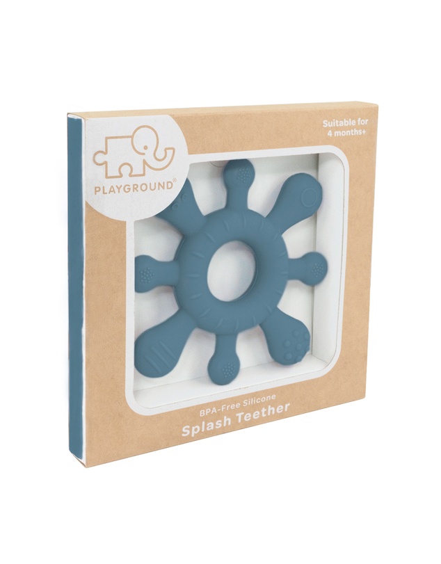 Playground - Silicone Splash Teether - Sage
