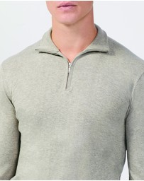 Van Heusen - Quarter Zip Sweater