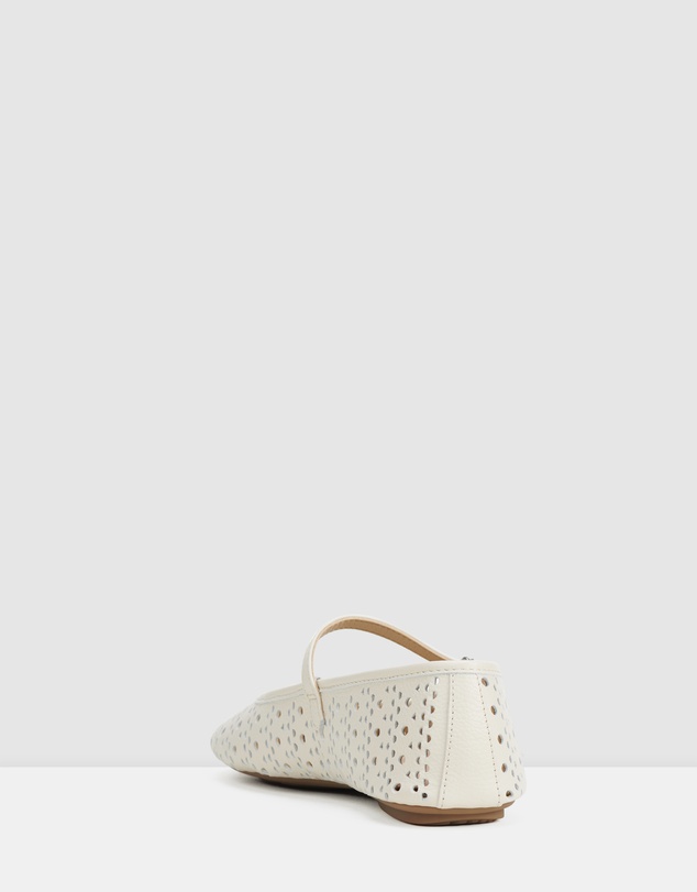Rollie - Ballet Mary Jane Laser Flat