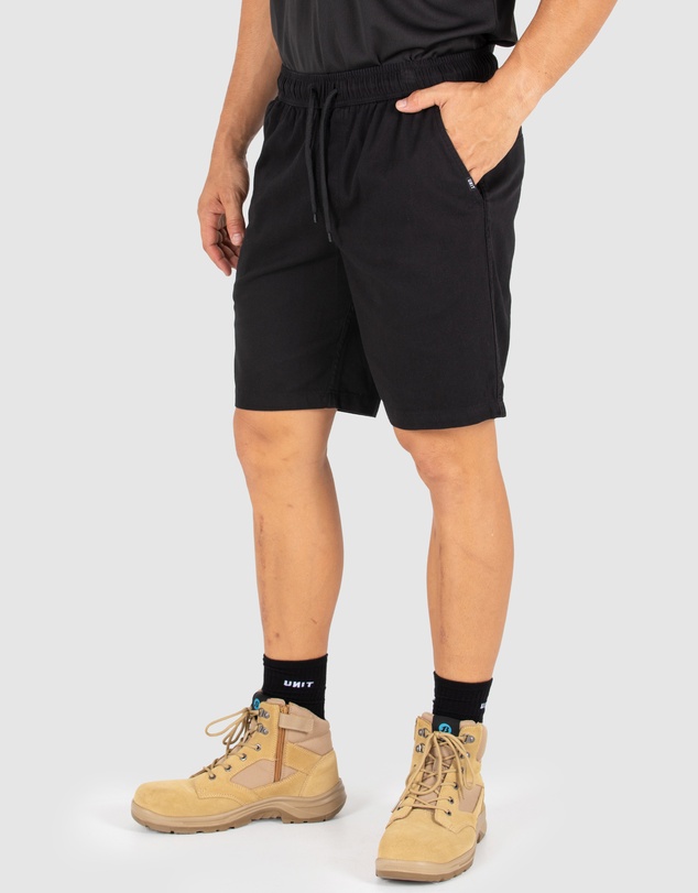 UNIT - UNIT Pivot Mens Elastic Waist Chino Shorts