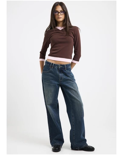 Insight - Cody Low Baggy Denim Jeans