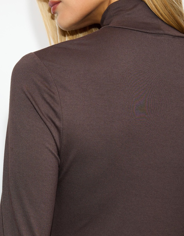 Dazie - Lila Turtleneck Jersey Top