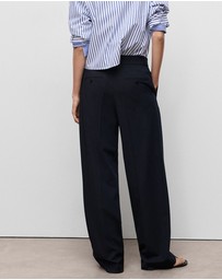 M.N.G - Low-Rise Wide-Leg Trousers