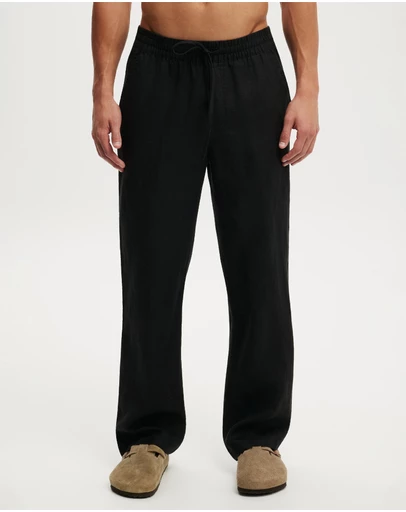 Cotton On - Baggy Linen Pants
