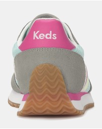 Keds - Rena Mesh/Leather Grey/Mint/Pink