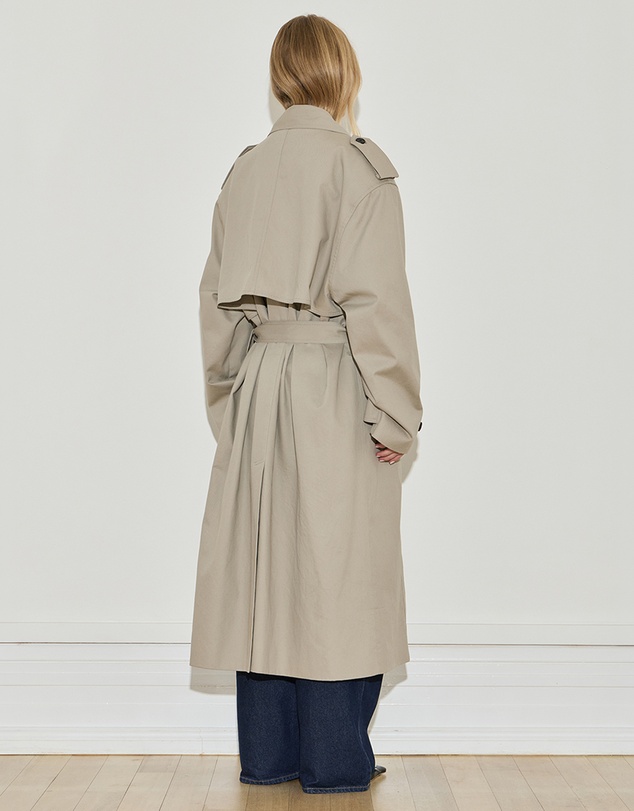Maison Essentiele - Double Breasted Trench