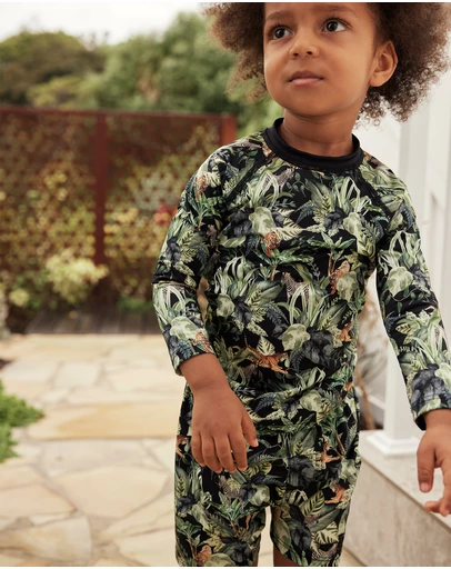 Aqua Blu Kids - Labyrinth Lycra Boardshorts - Babies