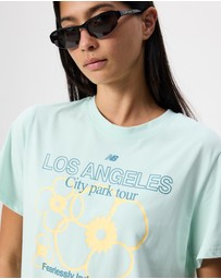 New Balance - LA City Run Relaxed T-Shirt