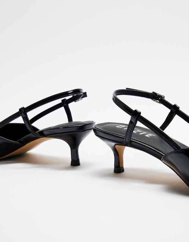 Dazie - Jane Pointed Toe Kitten Heels