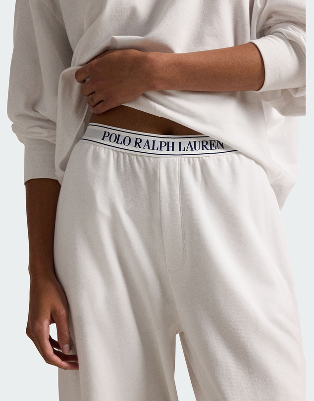 Polo Ralph Lauren - Club Terry Long Sleeve Cotton Jersey Pyjama Set