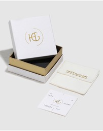 Haze & Glory - ICONIC EXCLUSIVE - Earrings Amour Hoops 925 Sterling Silver Gold-Plated