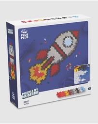 Plus Plus - Puzzle by Number - Rocket 500pcs