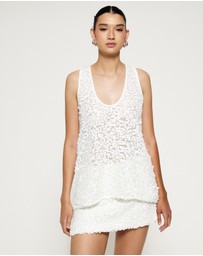 Revibe - Repaired Lover Claudia Sequin Scoop Neck Cami - AU 16