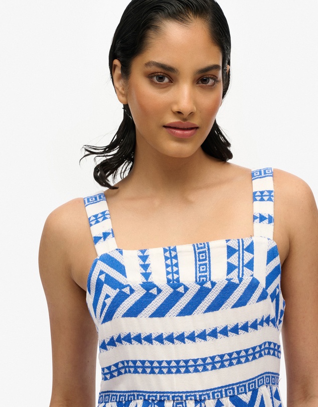 Superdry - Statement Tiered Maxi Dress