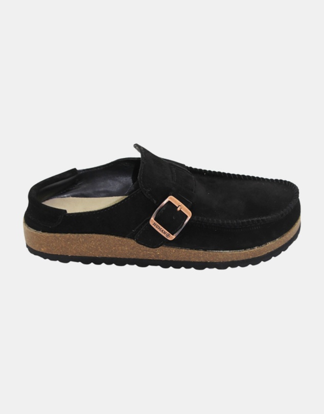 Human - Winnie Women's Moccasin Slip-ons Black