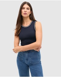 Seed Heritage - Australian Cotton Contrast Tank