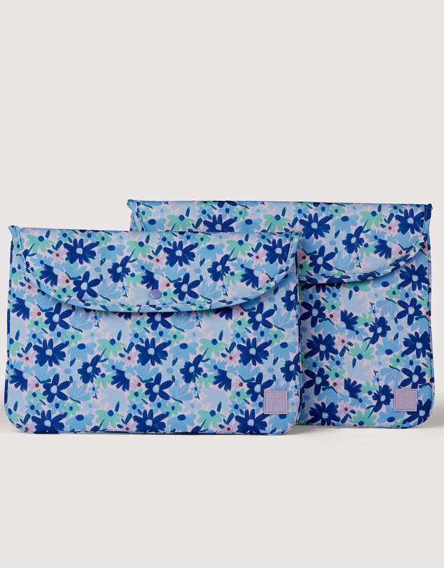 The Somewhere Co - Blue Meadow 14-Inch Laptop Case