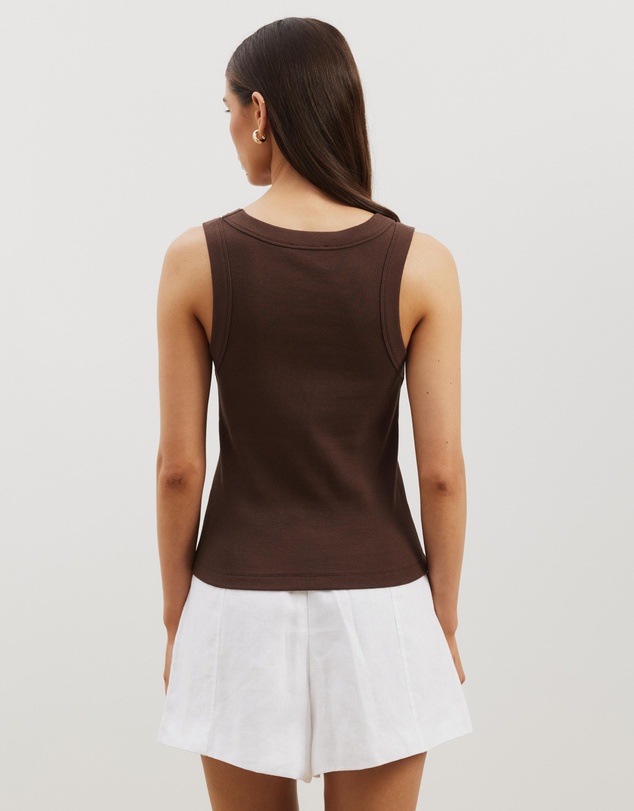 Atmos&Here - Organic Cotton V-Neck Tank