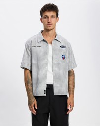 Thrills - Super Charged Short Sleeve Check Work Shirt