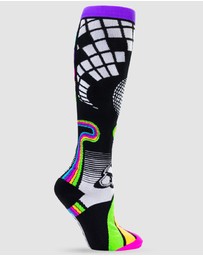 Crazy Skates - Crazy Socks Disco Roller Knee-High Socks