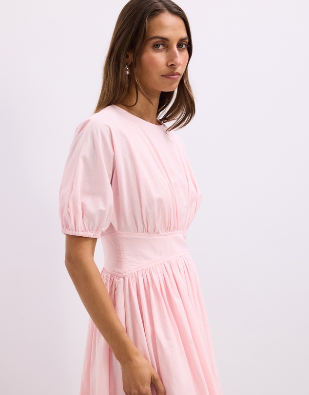 The Fated - Gallery Waisted Midi Dress