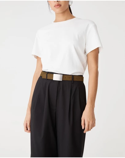 Forcast - Aspen Suede Leather Belt