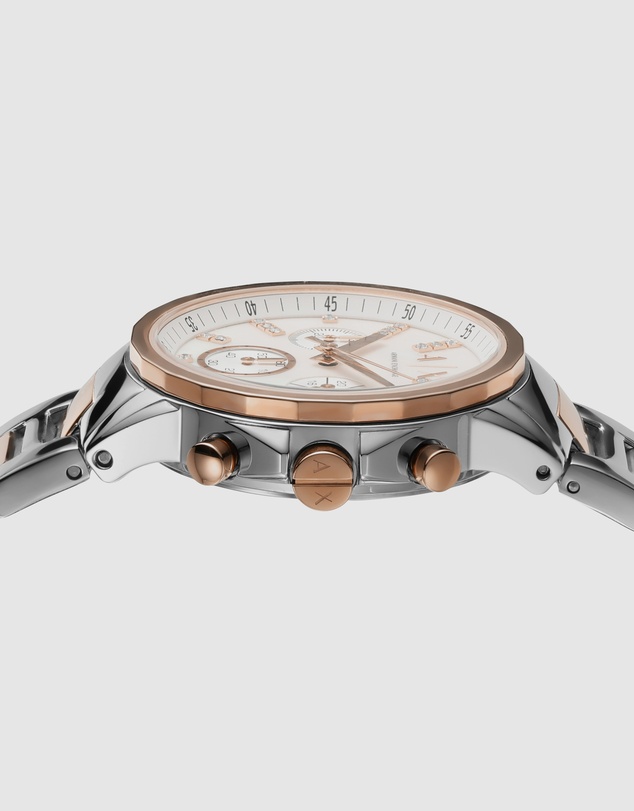 Armani Exchange - Two Tone Chronograph Watch