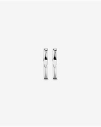Michael Hill - 11mm Heart Shape Huggie Earrings in Sterling Silver