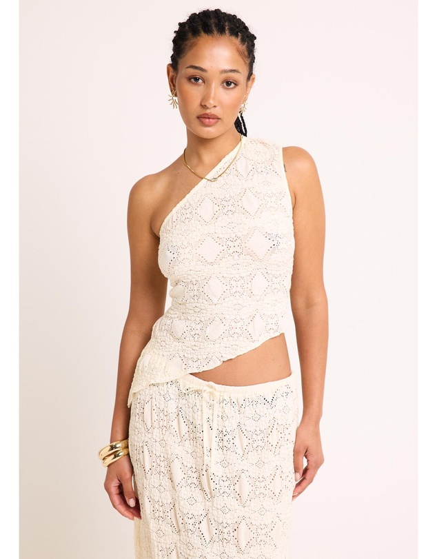 Subtitled - Ciao Lace One Shoulder Top