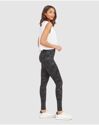 Spanx - Faux Leather Camo Legging