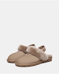 EVERAU - Australian Shepherd Ugg Waffle Plus Cow Suede Upper House Shoes