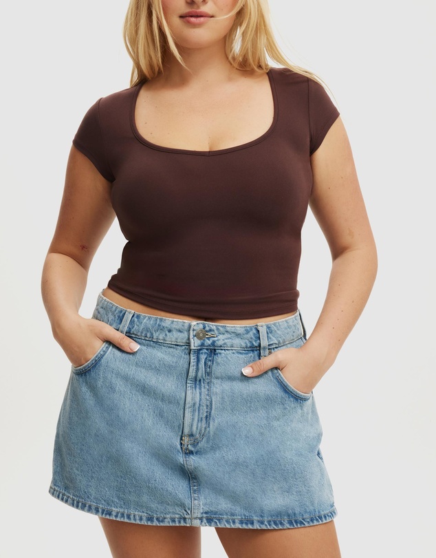 Cotton On - Mini Denim Skort