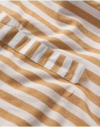 Seasalt - Seasalt Cornwall Yellow Eyebright Longline Striped Shirt