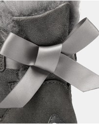 EVERAU - EverAU Ugg Mini Back Bow Sheepskin Upper UGG Boots