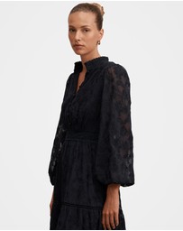 Forever New - Nala Embroidered Midi Dress