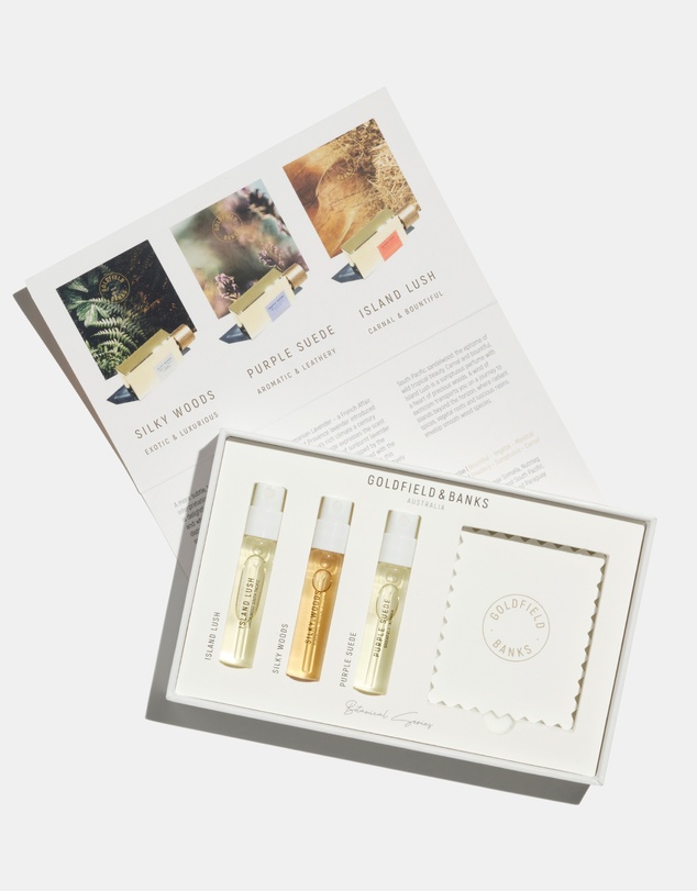 Goldfield & Banks - Botanical Series Luxury Sample Collection (3 x 2ml)