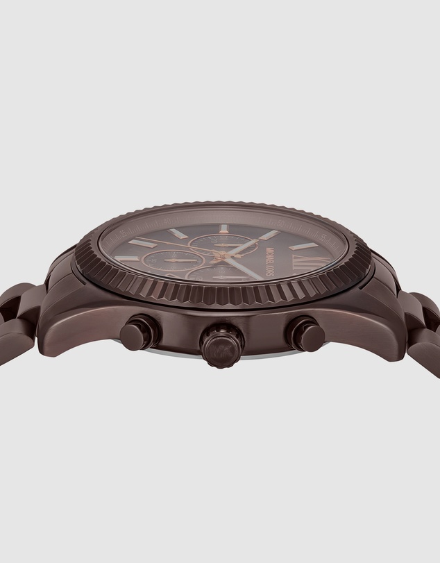 Michael Kors - Lexington Brown Chronograph Watch