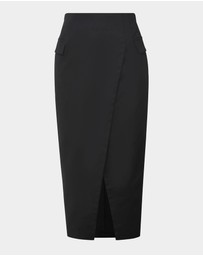 Forcast - Abby Asymmetric Tailored Skirt