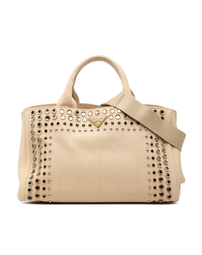 Pre-Loved by Azura Reborn - Pre-Loved Canvas Canapa Bijoux Satchel