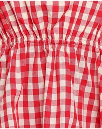 Petal & Pup - Rory Top - Red Gingham