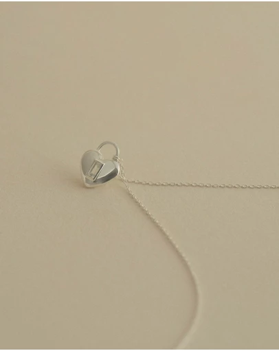 Kirstin Ash - Vera Heart Lock Necklace