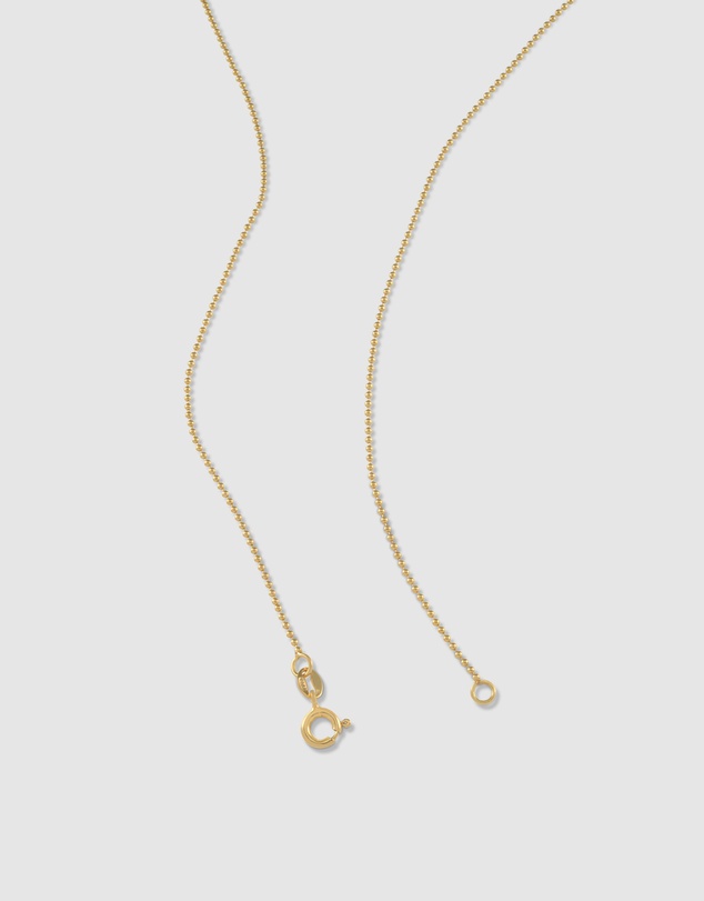 Von Treskow - Fine necklace with VT flat heart