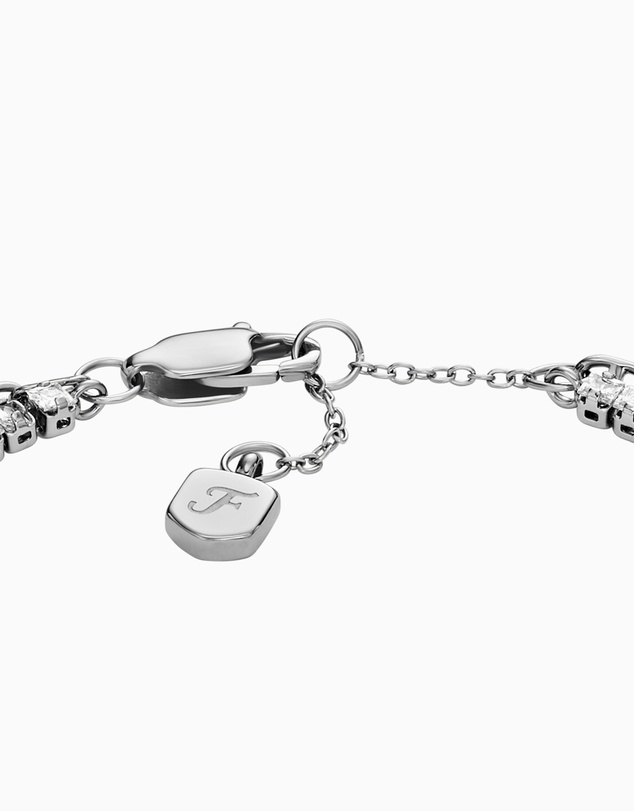 Fossil - Heritage Silver Tone Bracelet