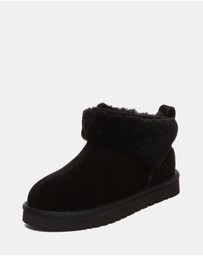 EVERAU - Australian Shepherd Ugg Eirwen Cow Suede Upper UGG Boots