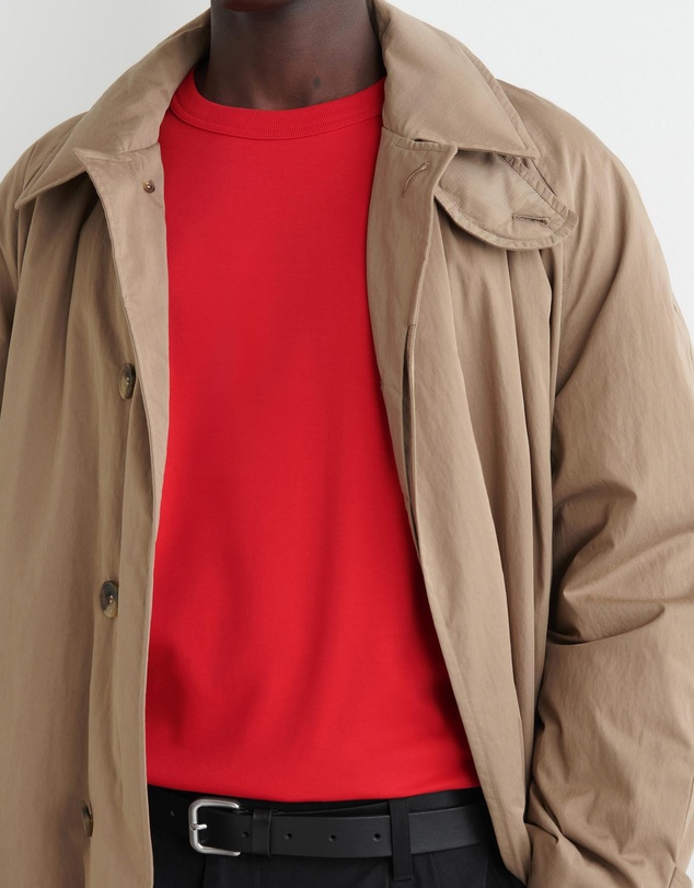 COS - Relaxed Jersey Interlock Long Sleeve T-Shirt