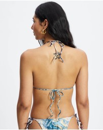 Jaded London - Wrapped Beads Triangle Bikini Top