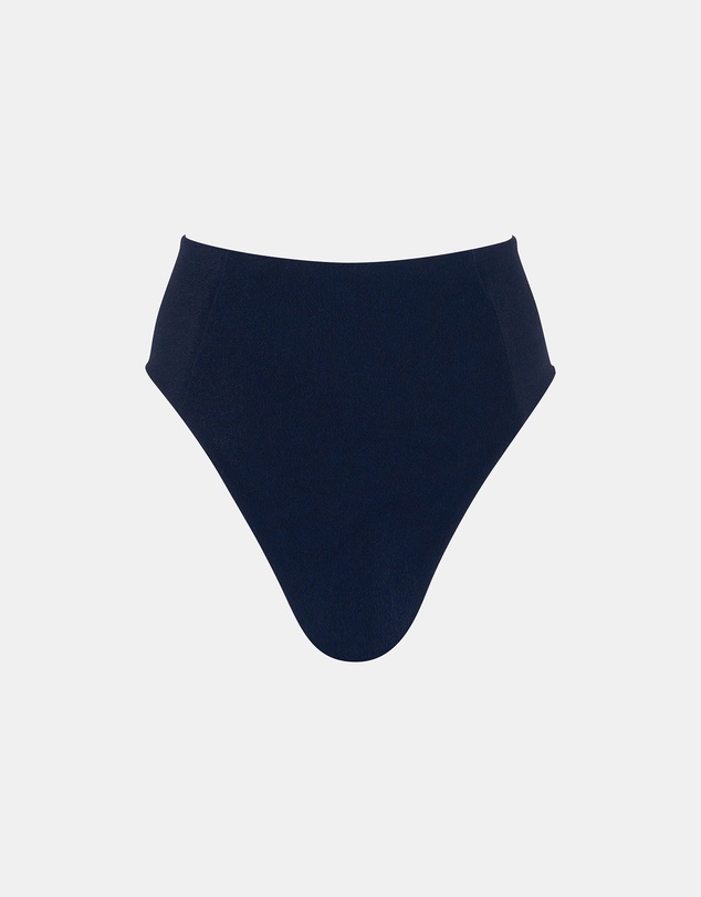 Sol Sana - Calypso High Rise Bikini Bottom Nero
